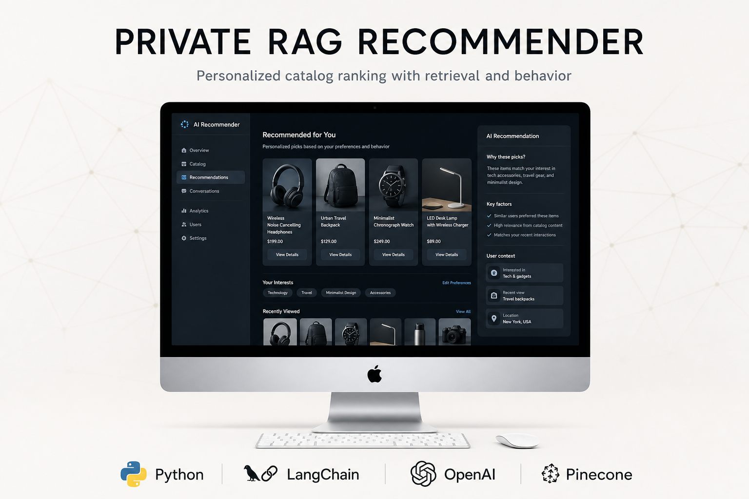 Private RAG Product Recommender
